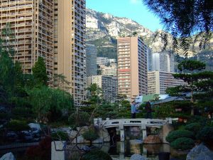 Japanska trädgårdar Monaco